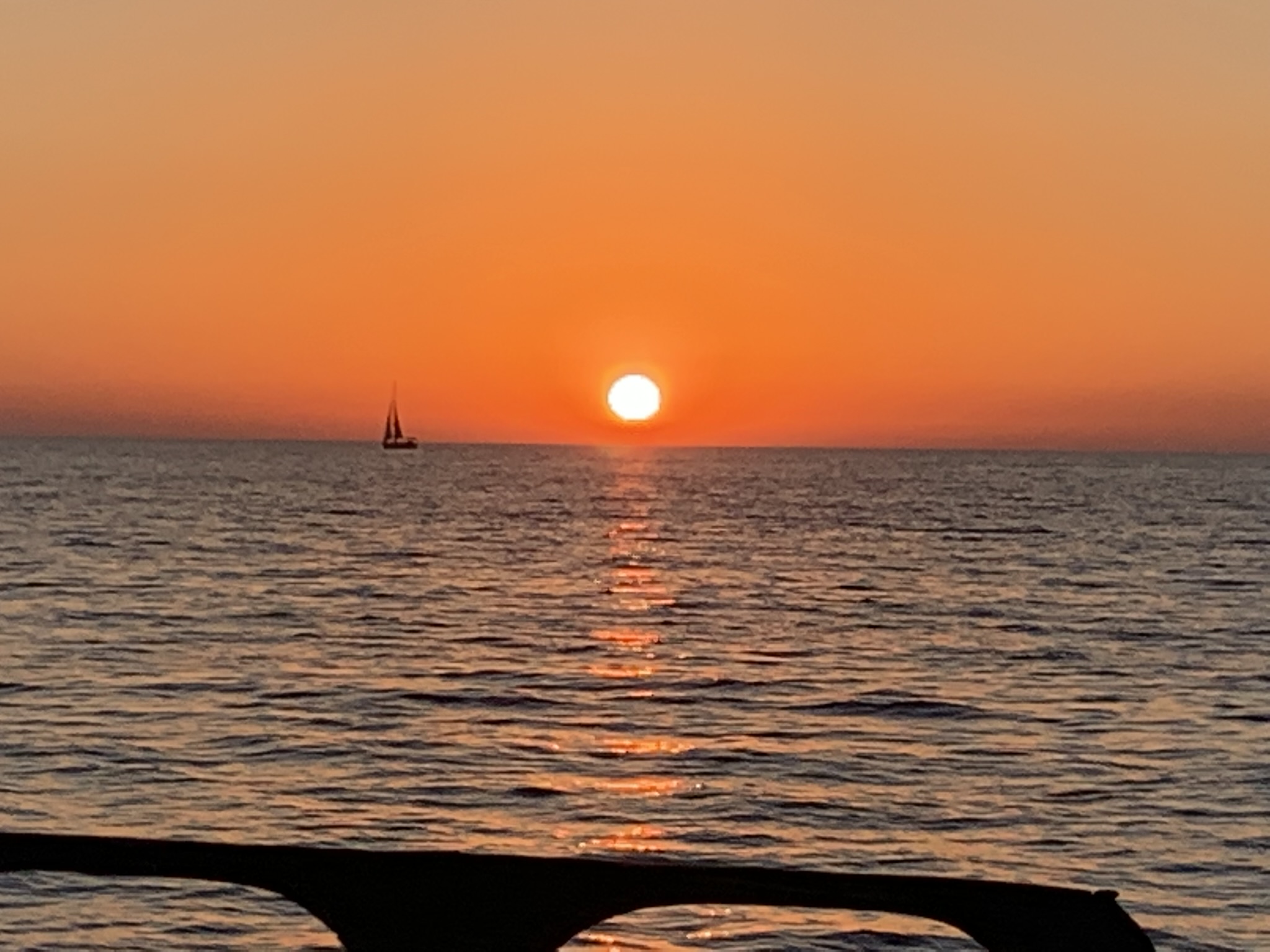 A moment aboard Manhattan