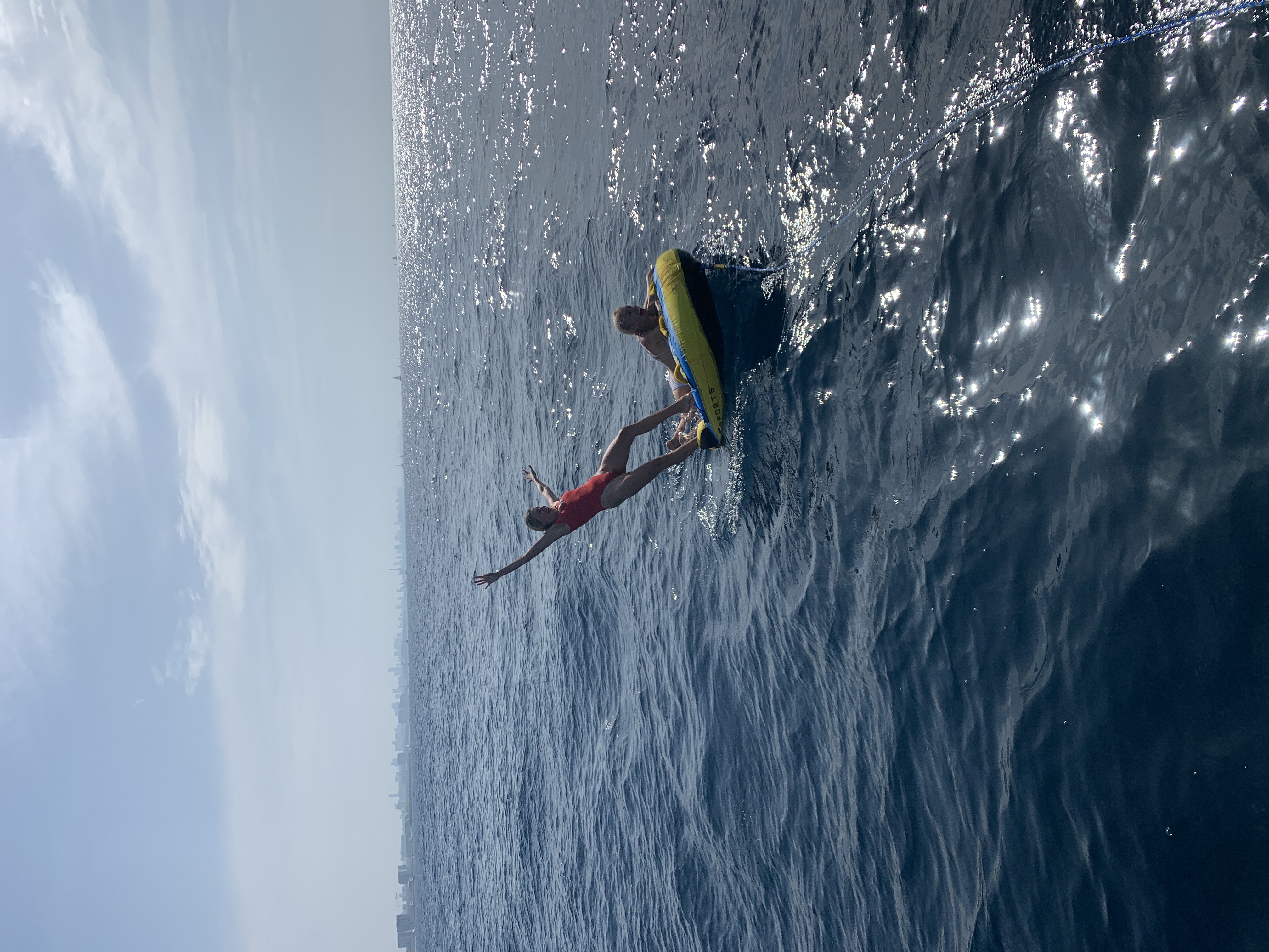 An open-sea experience aboard Manhattan